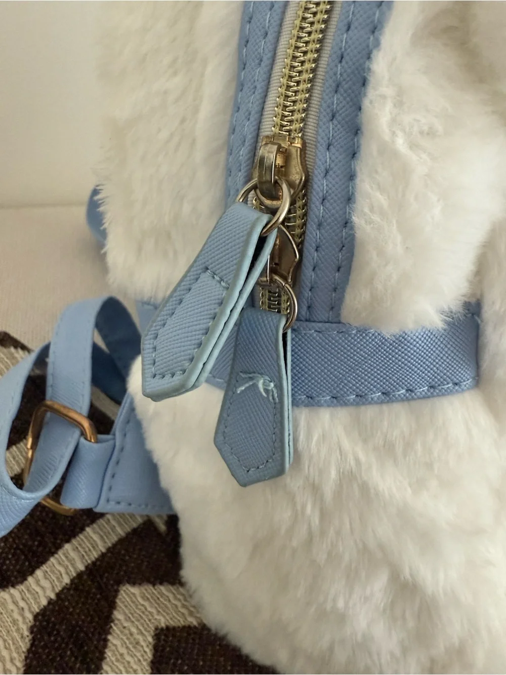 Kawaii Sanrio Plush Cinnamoroll Backpack Plushie Bag